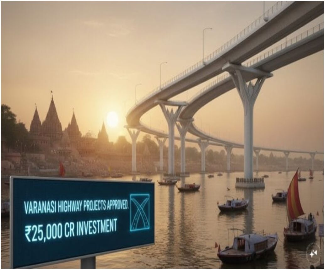 Cabinet Committee on Economic Affairs (CCEA) approved two highway projects for Varanasi